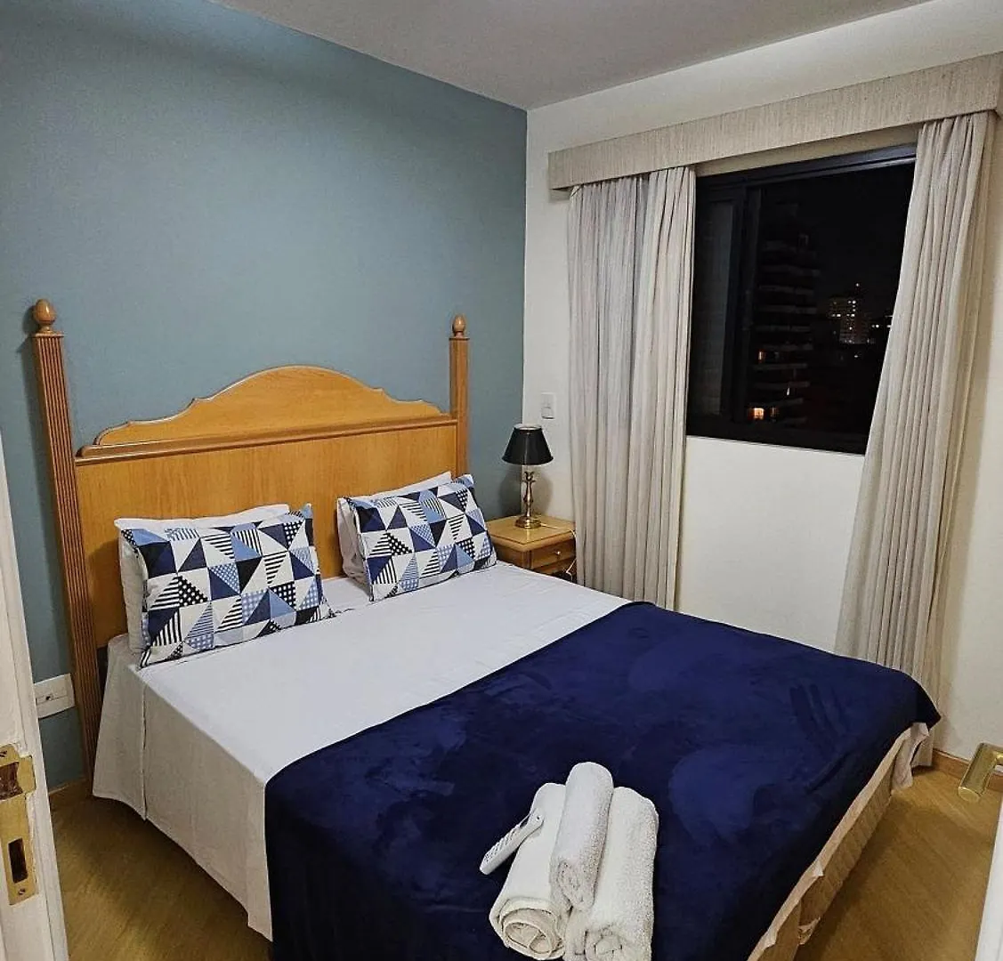 Apartamento Com Sacada Perto Shopping Ibirapuera ساو باولو 0*,  البرازيل