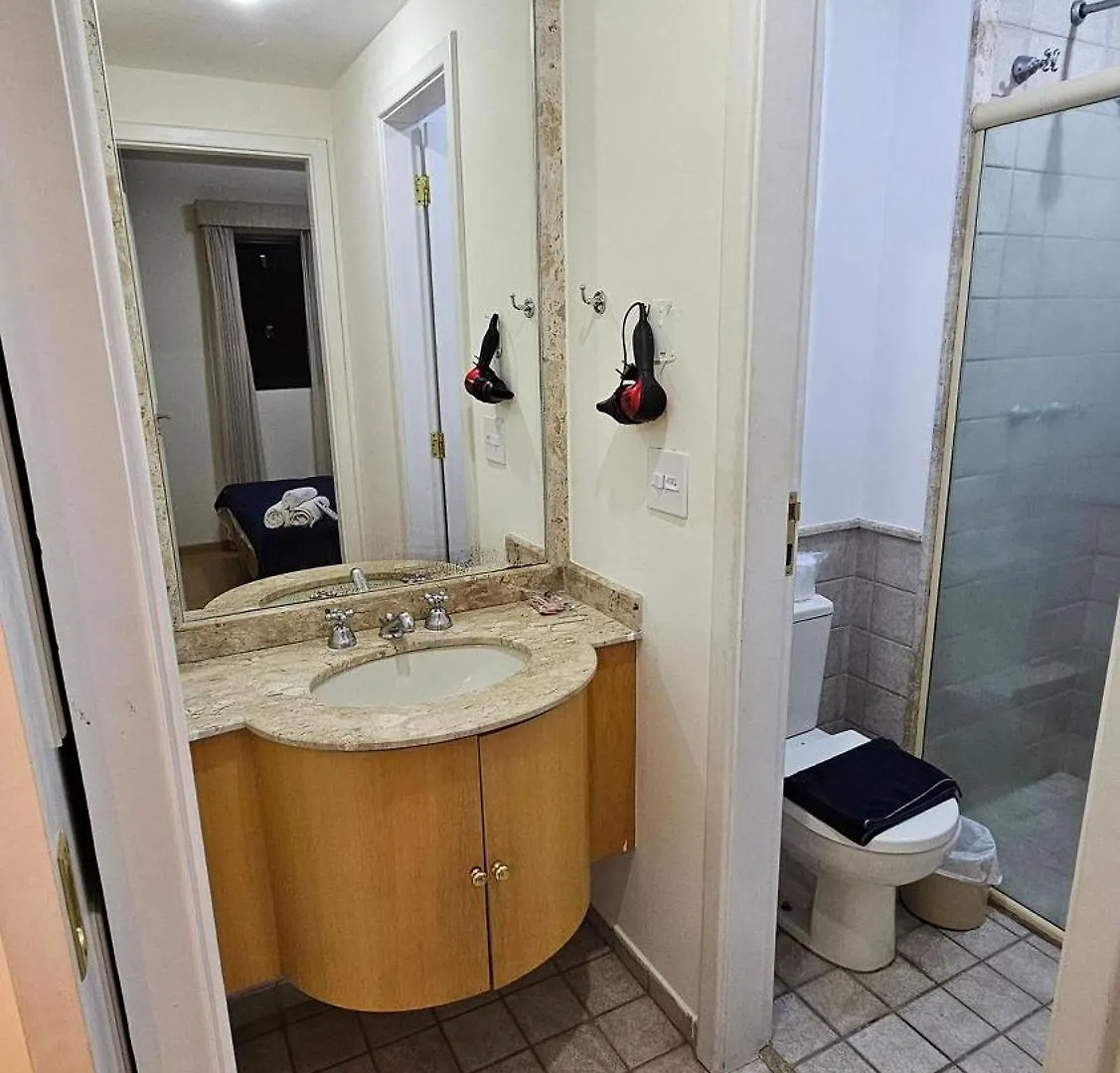 Apartamento Com Sacada Perto Shopping Ibirapuera ساو باولو شقة